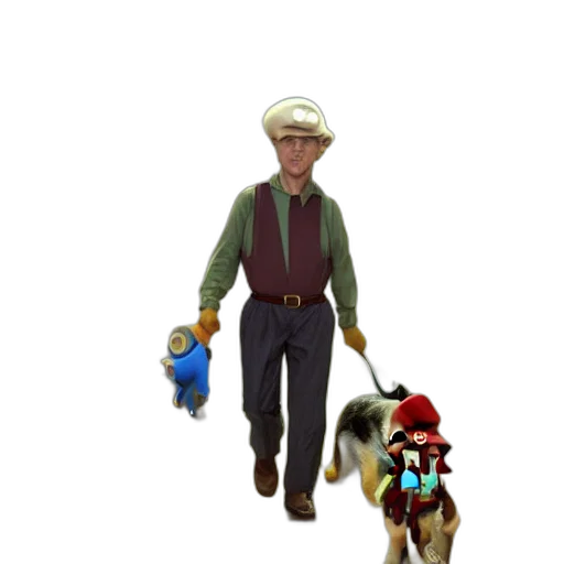 staff, animal, hat, concept art transparent PNG cut-out