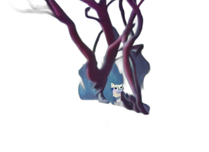 tree, creature, crown, staff transparent PNG cut-out
