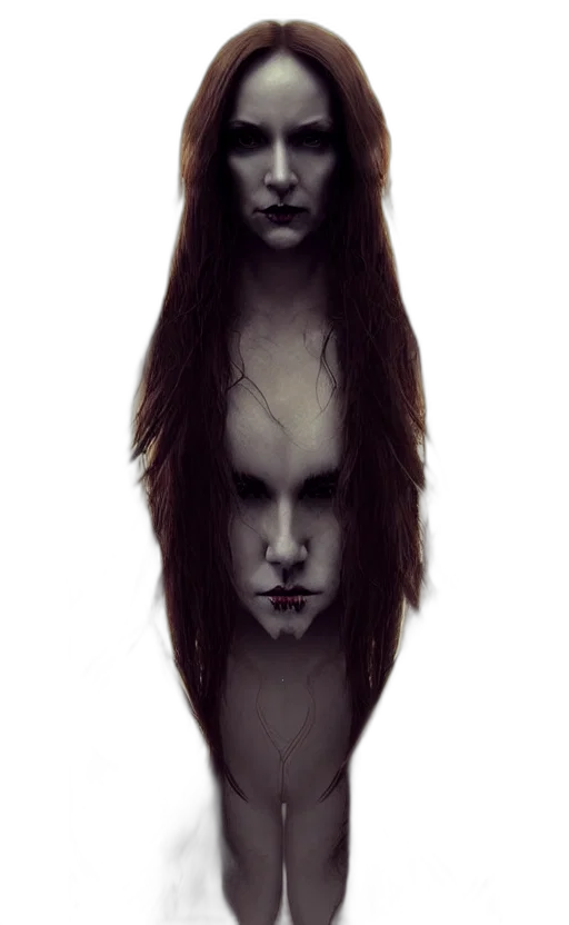mask, face, hair, creature transparent PNG cut-out