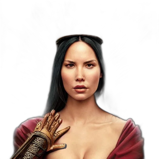 jewelry, weapon, staff, face transparent PNG cut-out