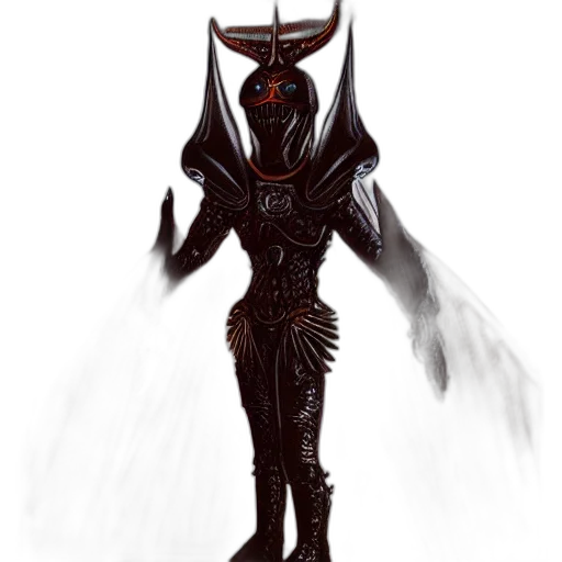 mask, robot, staff, creature transparent PNG cut-out