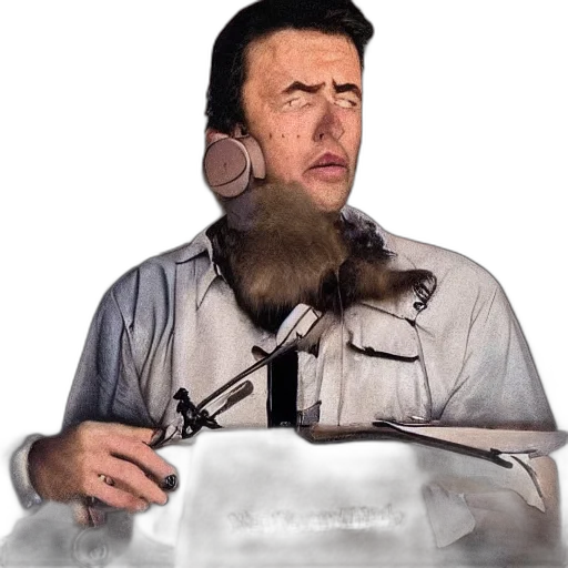 staff, animal, face, weapon transparent PNG cut-out