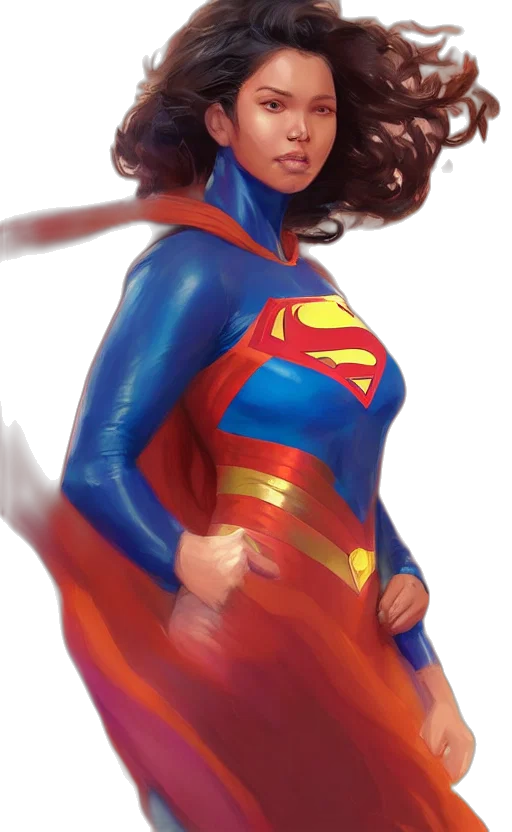 comic book art, concept art, fantasy art, cartoon transparent PNG cut-out