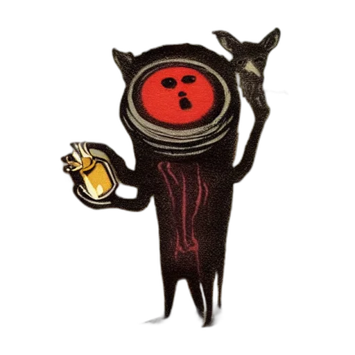 robot, staff, creature, animal transparent PNG cut-out