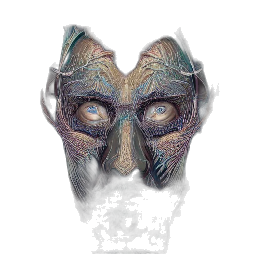 mask, face, creature, robot transparent PNG cut-out