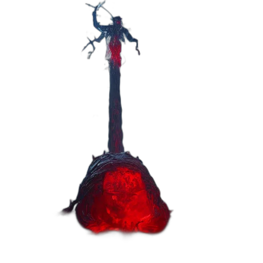 weapon, sword, staff, crown transparent PNG cut-out