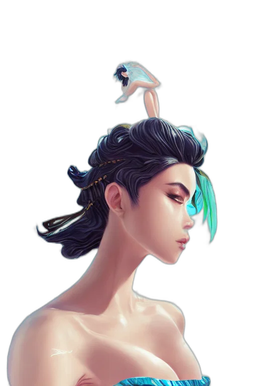 crown, jewelry, hair, dragon transparent PNG cut-out