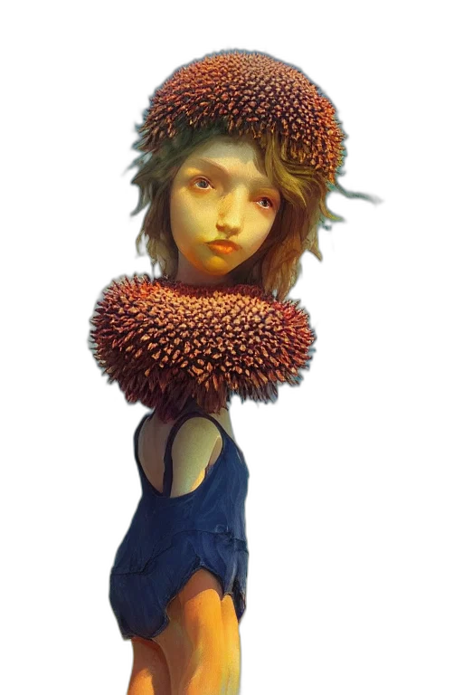 hat, hair, crown, flower transparent PNG cut-out
