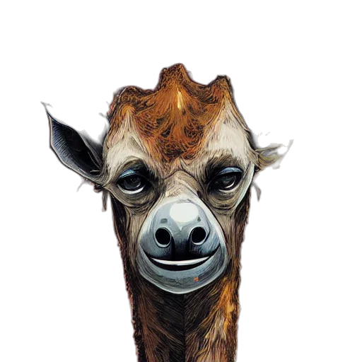 animal, face, mask, creature transparent PNG cut-out