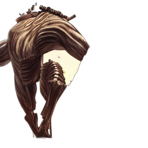 creature, hair, animal, dragon transparent PNG cut-out