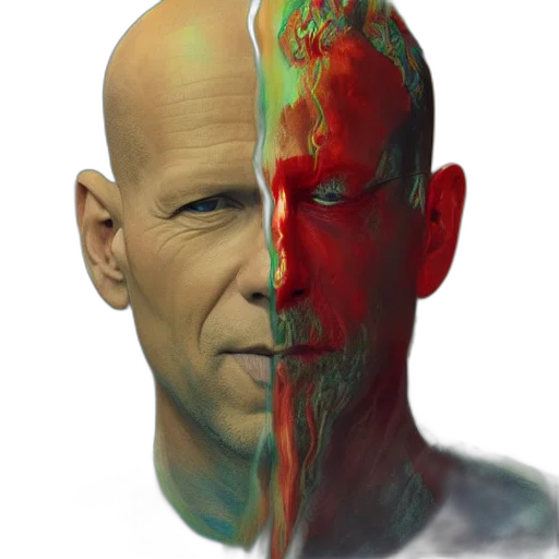 face, mask, creature, robot transparent PNG cut-out