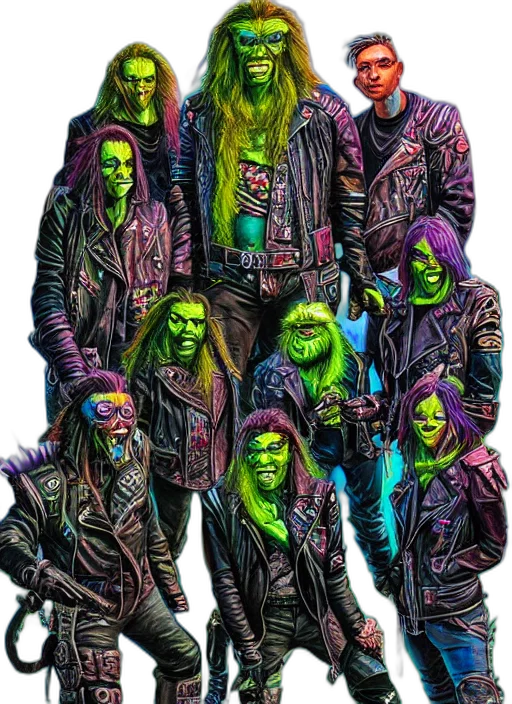 jacket, staff, mask, creature transparent PNG cut-out