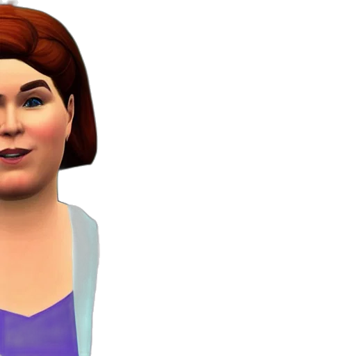 3d render, photorealistic, erna, solberg transparent PNG cut-out
