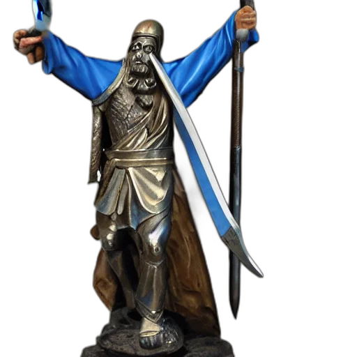 sword, staff, ironclad, jesus transparent PNG cut-out