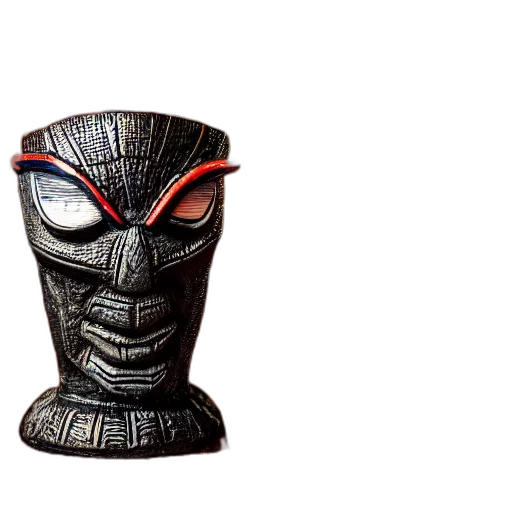 mask, face, 3d render, concept art transparent PNG cut-out