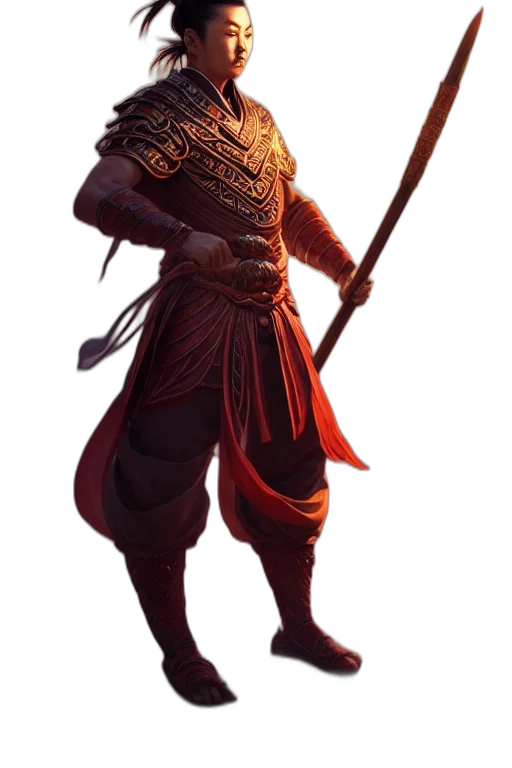 sword, staff, weapon, dragon transparent PNG cut-out