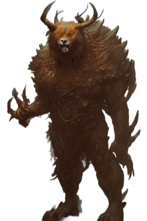 creature, animal, staff, mask transparent PNG cut-out