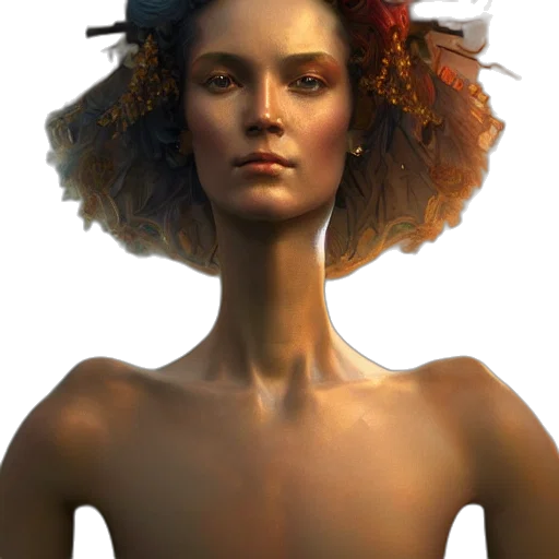 crown, hat, dress, face transparent PNG cut-out