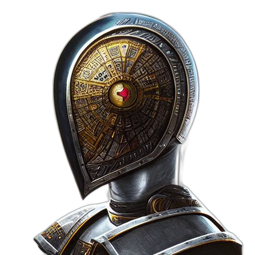 robot, sword, staff, mask transparent PNG cut-out