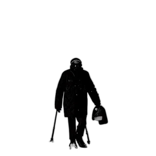 staff, jacket, creature, mask transparent PNG cut-out