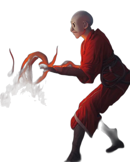 dragon, staff, creature, mask transparent PNG cut-out