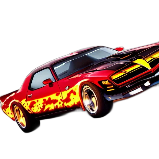 car, photorealistic, concept art, 3d render transparent PNG cut-out