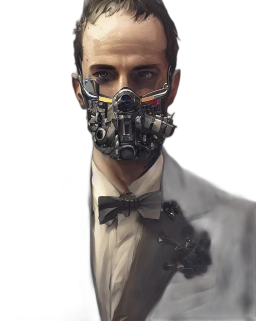 mask, robot, face, weapon transparent PNG cut-out