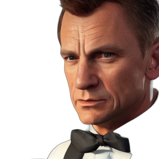 face, concept art, 3d render, photorealistic transparent PNG cut-out