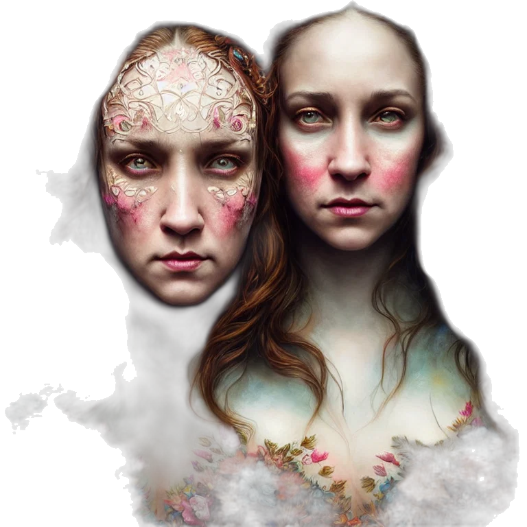mask, face, photorealistic, concept art transparent PNG cut-out