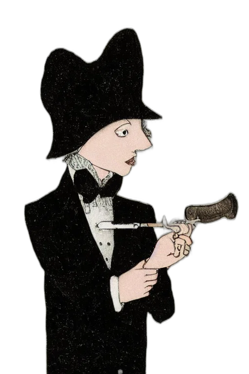 staff, hat, weapon, umbrella transparent PNG cut-out