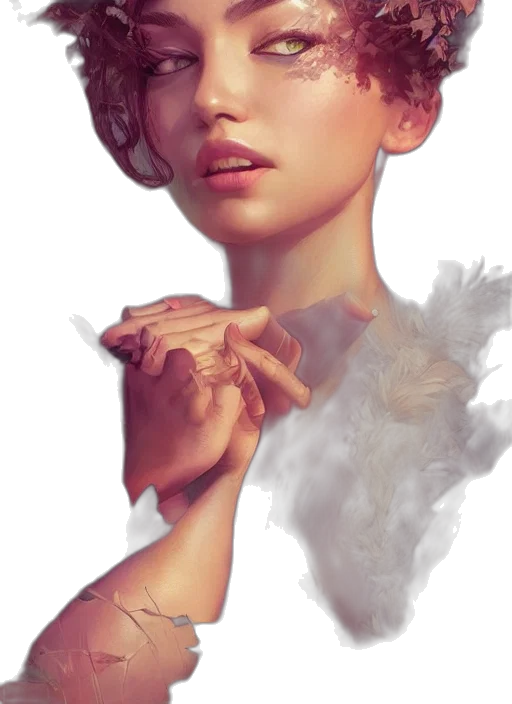 face, dress, mask, crown transparent PNG cut-out