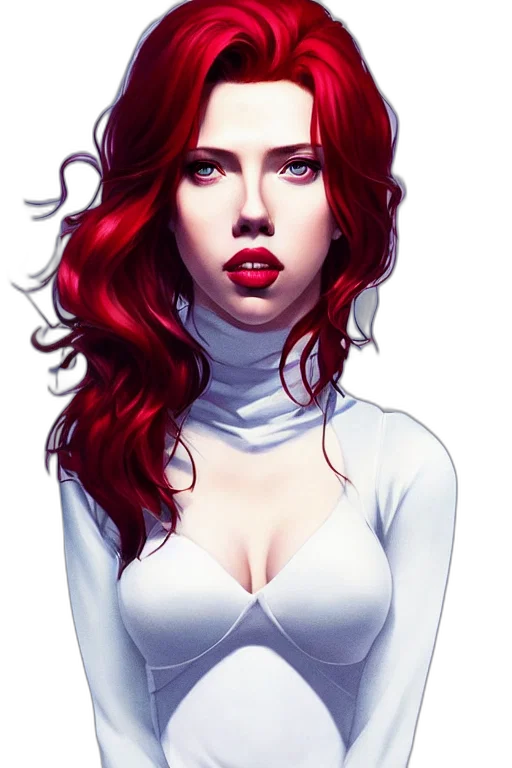 dress, face, comic book art, fantasy art transparent PNG cut-out
