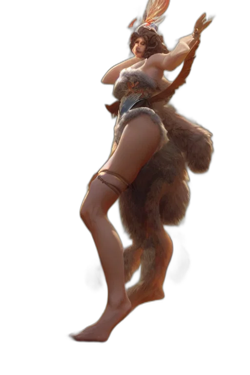 creature, animal, staff, dragon transparent PNG cut-out