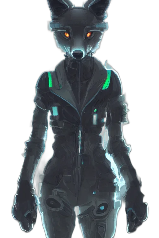 jacket, mask, robot, creature transparent PNG cut-out