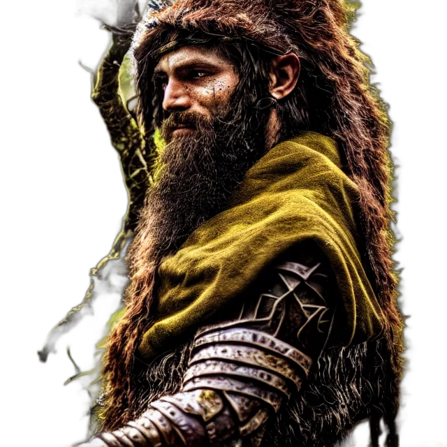 sword, hair, staff, animal transparent PNG cut-out