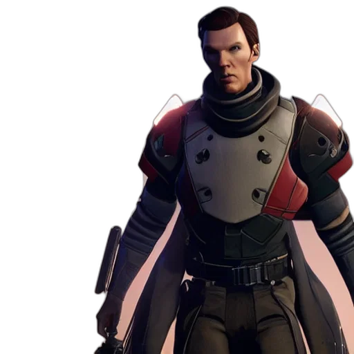 jacket, concept art, 3d render, comic book art transparent PNG cut-out