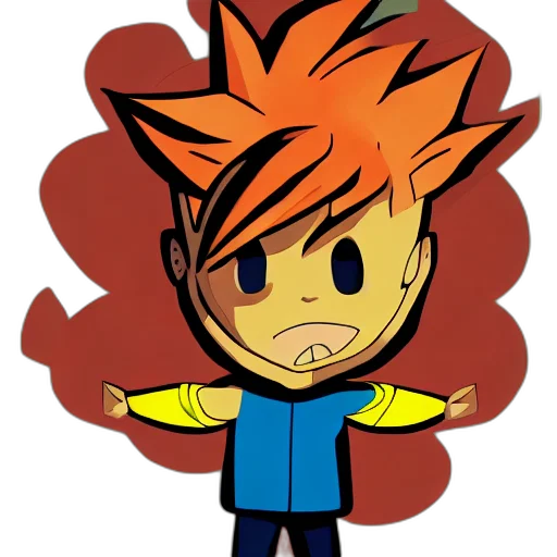 staff, jacket, cartoon, concept art transparent PNG cut-out