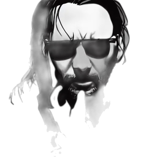 face, mask, comic book art, concept art transparent PNG cut-out
