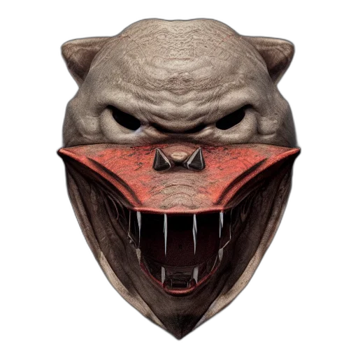mask, face, creature, animal transparent PNG cut-out