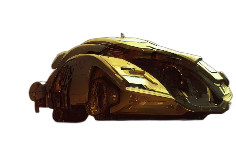 car, 3d render, concept art, photorealistic transparent PNG cut-out