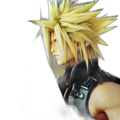 mask, hair, face, photorealistic transparent PNG cut-out
