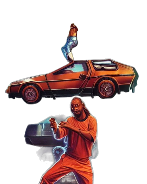 car, robot, weapon, concept art transparent PNG cut-out