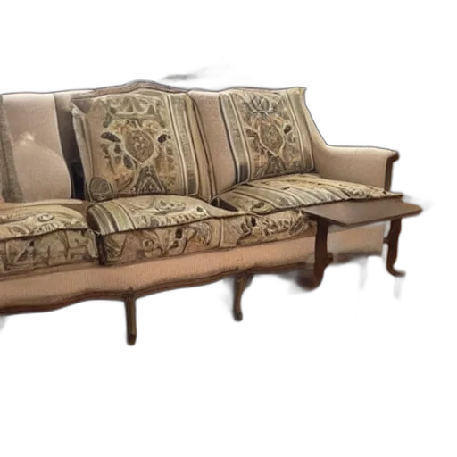 furniture, 3d render, photorealistic, earth tones transparent PNG cut-out