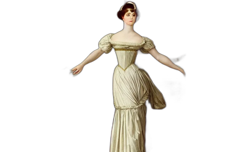 dress, staff, concept art, photorealistic transparent PNG cut-out