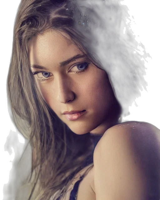 hair, dragon, face, crown transparent PNG cut-out