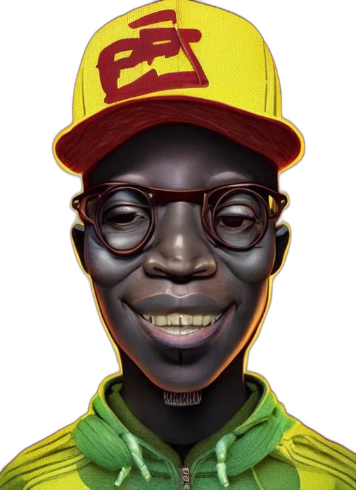 face, cartoon, photorealistic, comic book art transparent PNG cut-out