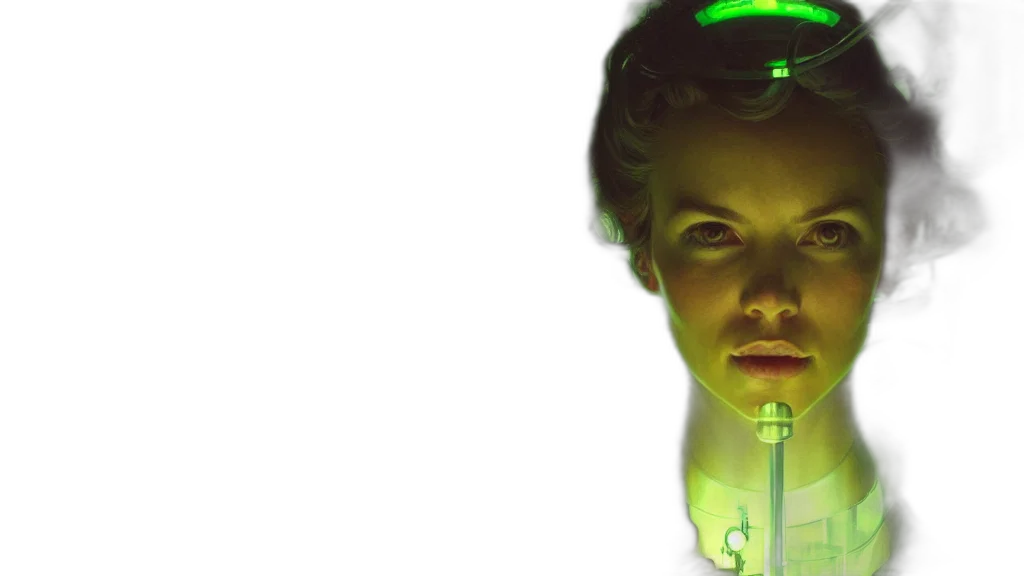 cyberpunk, concept art, 3d render, neon lights transparent PNG cut-out