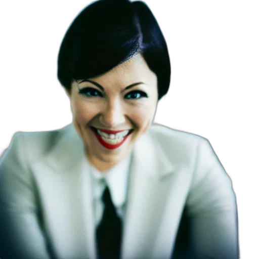 staff, face, jacket, photorealistic transparent PNG cut-out