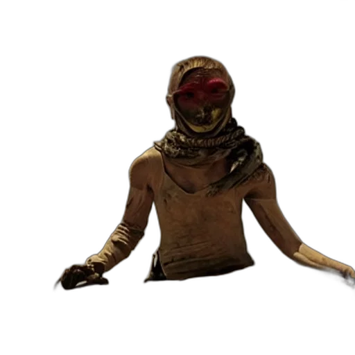 mask, staff, robot, creature transparent PNG cut-out