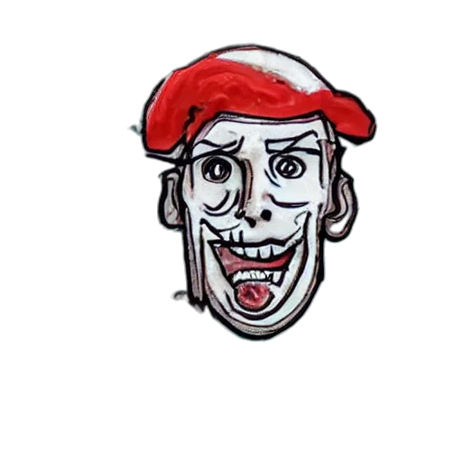 face, mask, hat, cartoon transparent PNG cut-out